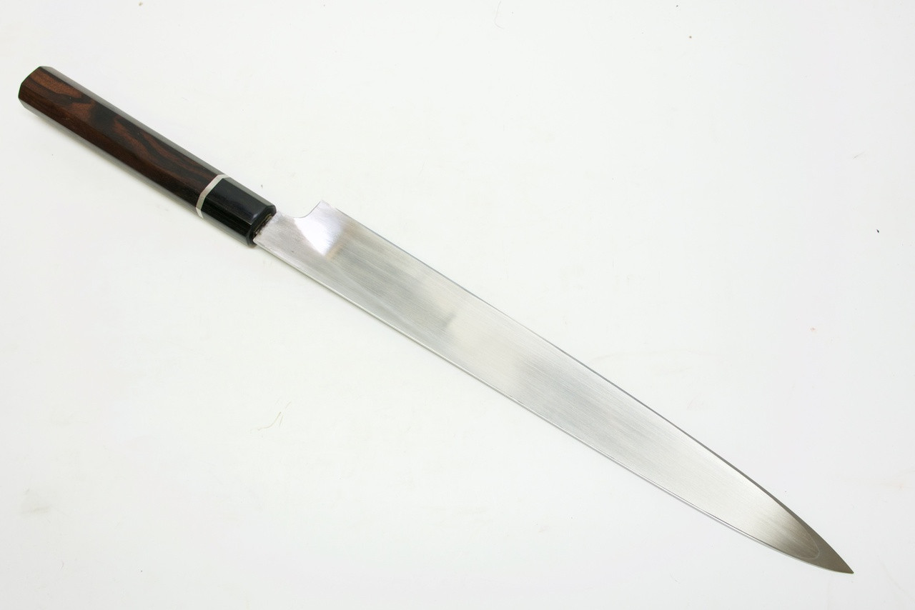 Yoshiaki Fujiwara 300mm Yanagiba 菊竜 | Sold, JNS Archive