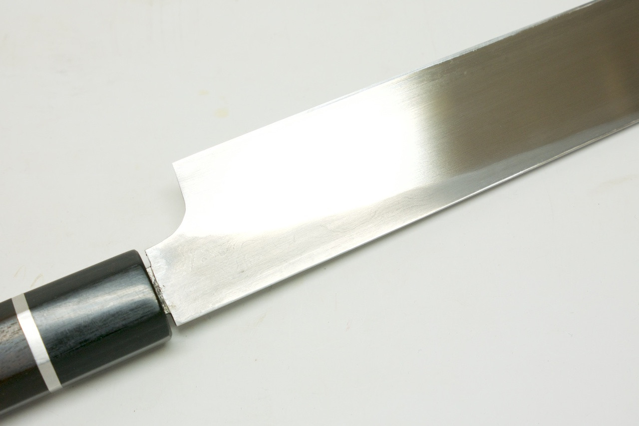 Yoshiaki Fujiwara 300mm Yanagiba 菊竜 | Sold, JNS Archive