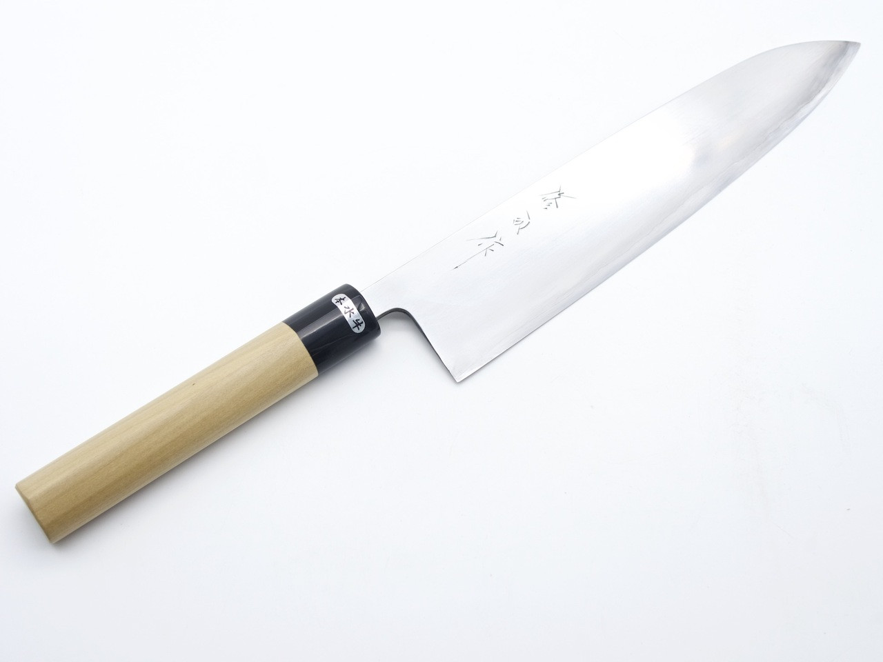 Toyama Noborikoi Stainless Clad Blue Gyuto 240mm