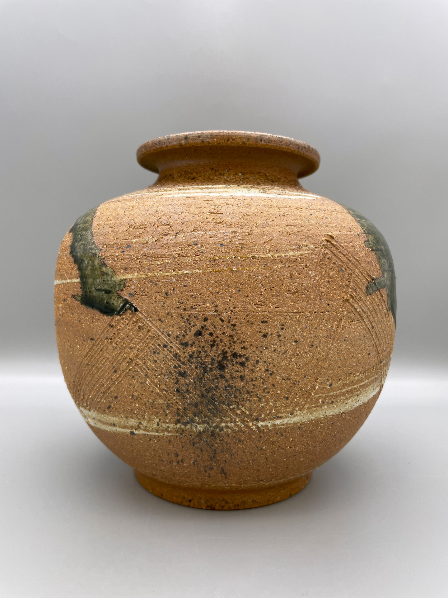 Japanese Shigaraki Akiyama Vase | Sold, JNS Archive