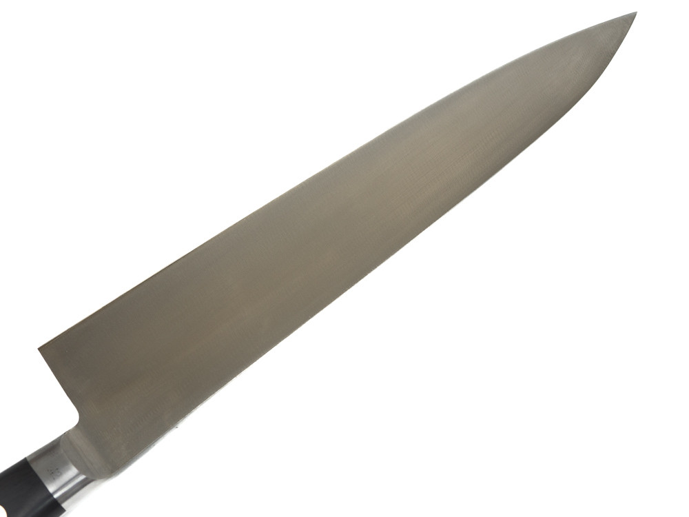 MISONO WEDISH STEEL 牛刀 ツバ付 210mm Misono Sweden Steel Flower 210mm Gyuto — Handmade Japanese Knife
