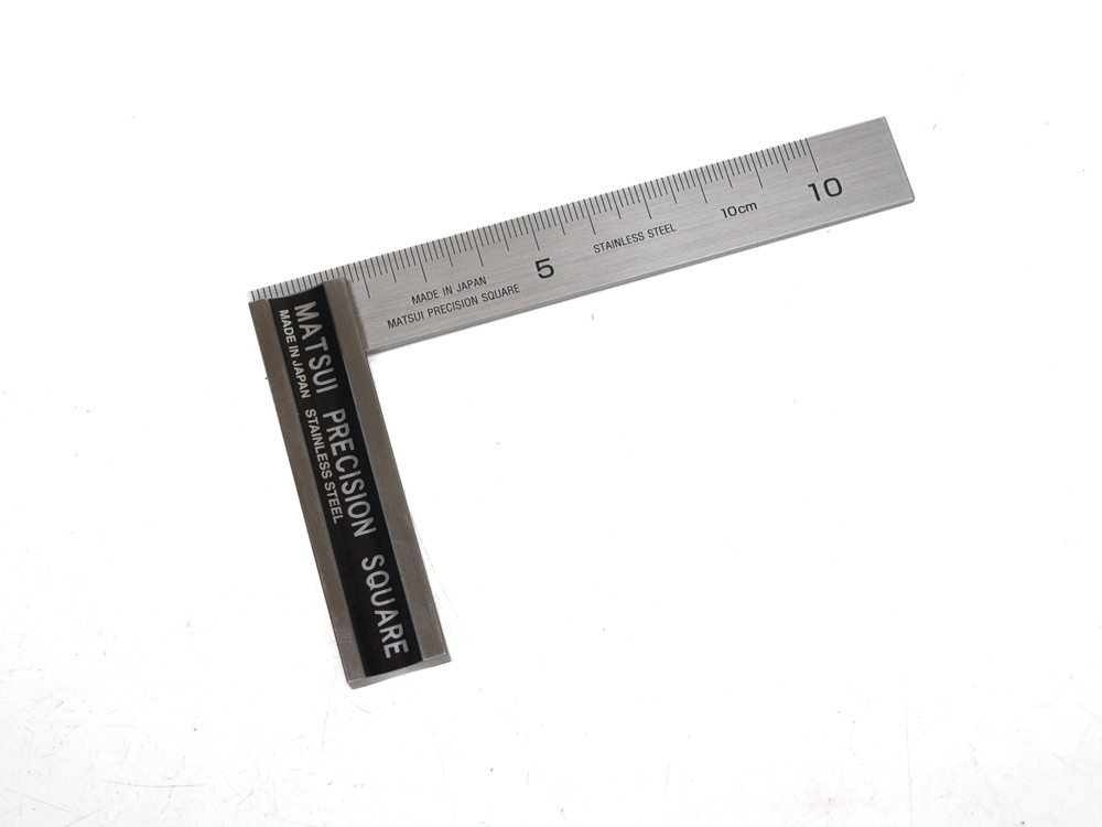 MATSUI Precision Square Rulers 10cm