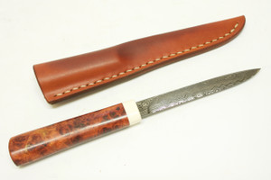 Kiyoshi Kato Damascus Utility or Paper Knife 150mm - Japanese Natural Stones