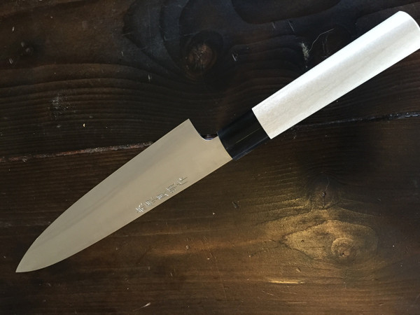 Yoshiaki Fujiwara 210mm Gyuto 馬車馬 Ho wood handle 