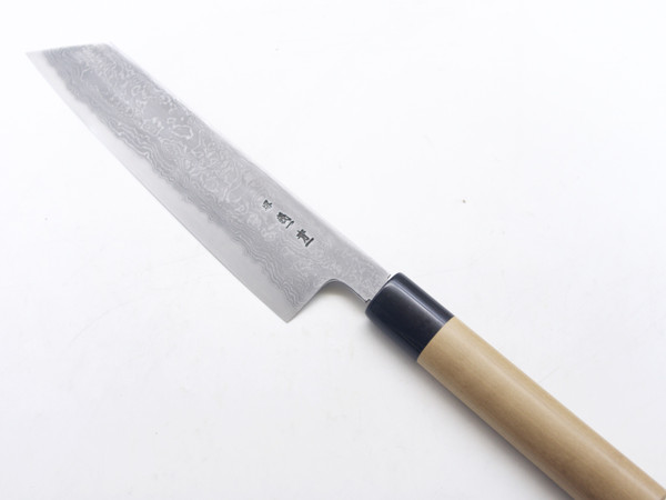 Tanaka Yoshikazu Kiritsuke Gyuto 210mm Blue 1 Dama Tanaka Yoshikazu Kiritsuke Gyuto 210mm Blue 1 Dama