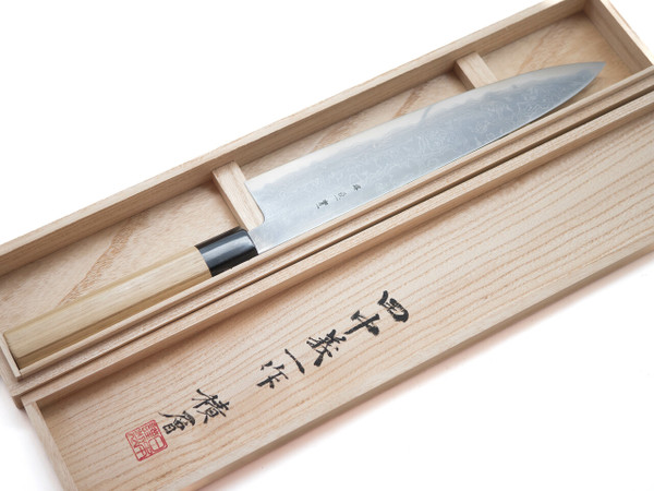 Tanaka Yoshikazu Gyuto 270mm Blue 1 Uchigomori