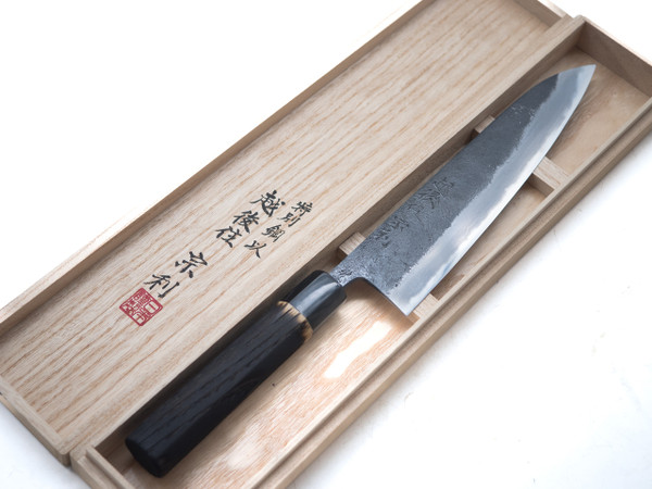 Munetoshi Kurouchi Gyuto 240mm Bloomery Iron 2 Munetoshi Kurouchi Gyuto 240mm Bloomery Iron 2