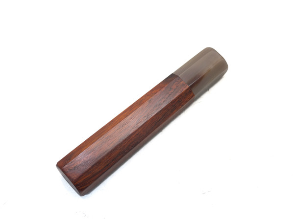 Rosewood with Blond horn handle 145 mm