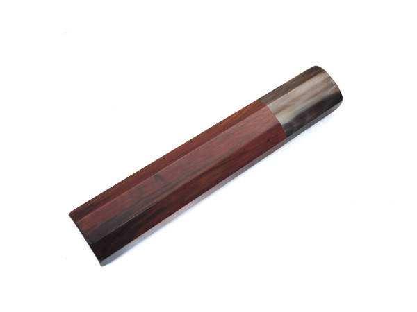 Rosewood with marble horn handle 135 mm