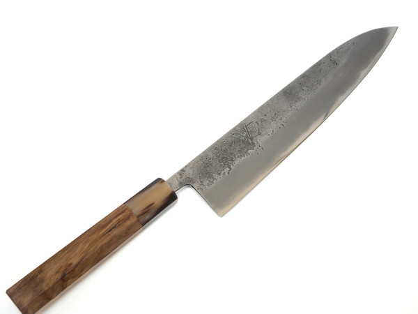Munetoshi Kurouchi Gyuto 240mm Uchigomori 6 Munetoshi Kurouchi Gyuto 240mm Uchigomori 6