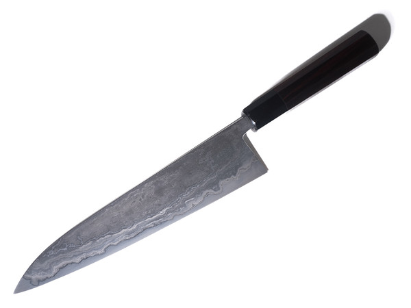 Munetoshi Kasumi Gyuto 240mm Bloomery Iron 17