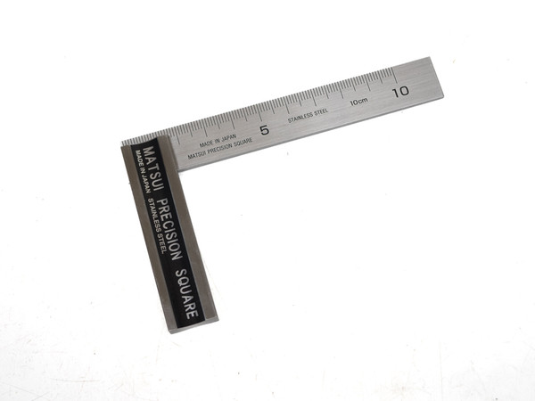 MATSUI Precision Square Rulers 10cm MATSUI Precision Square Rulers 10cm