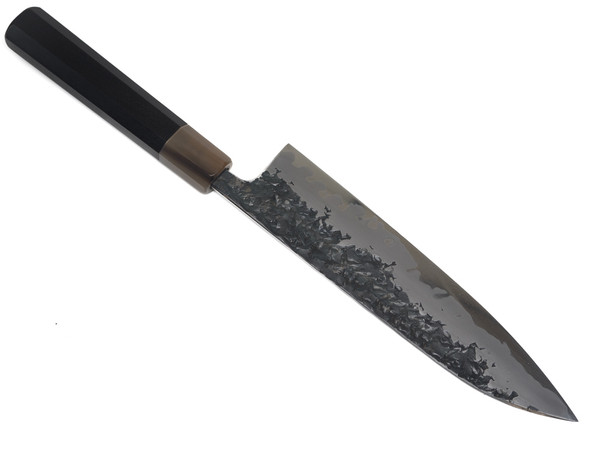 JNS Kisuke Blue 1 Kurouchi Tsuchime Gyuto 210mm nr 3