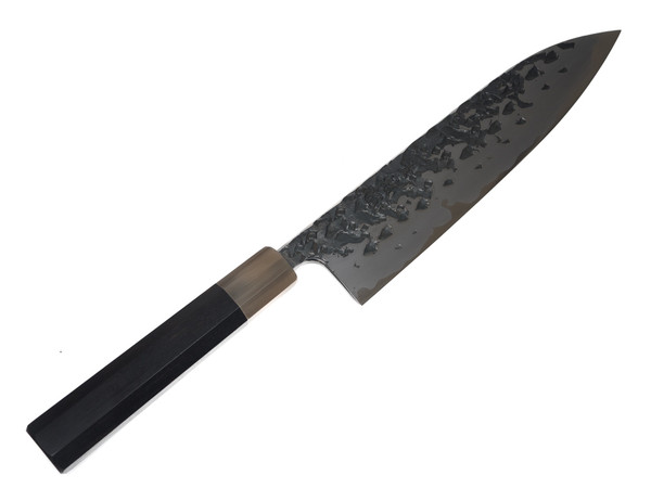 JNS Kisuke Blue 1 Kurouchi Tsuchime Gyuto 210mm nr 3