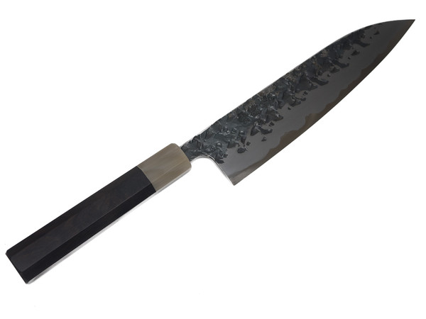 JNS Kisuke Blue 1 Kurouchi Tsuchime Gyuto 210mm nr 5
