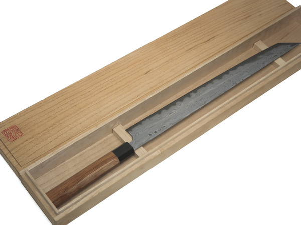 JNS Nakagawa Dama Sakimaru Sujihiki 380mm Blue 1