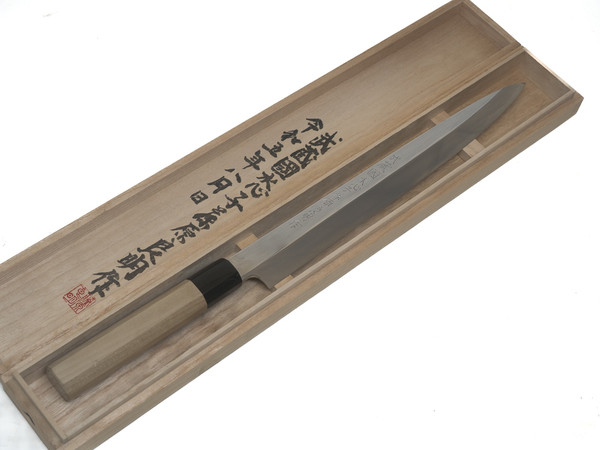 Yoshiaki Fujiwara 300mm Kasumi Yanagiba Hard Iron