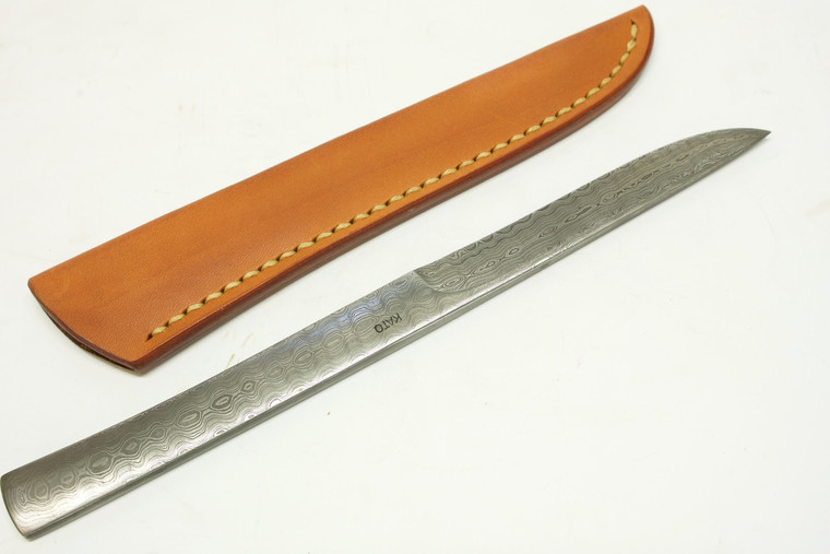 Kiyoshi Kato Kasumi Damascus Utility or Paper Knife 205mm 