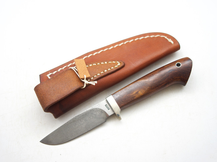 Kiyoshi Kato Damascus Hunting 88mm Ironwood