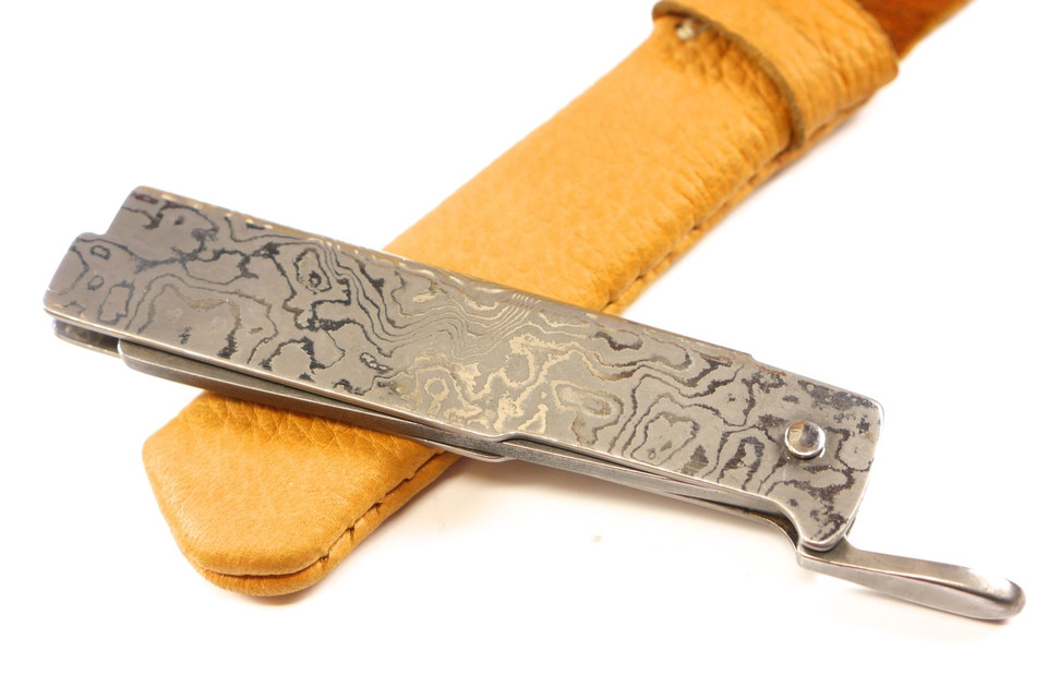Only One !! Kiyoshi Kato Damascus Higonokami 75mm  Only One !! Kiyoshi Kato Damascus Higonokami 75mm