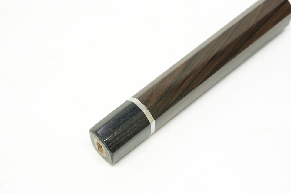 Octagonal Ebony Handle 