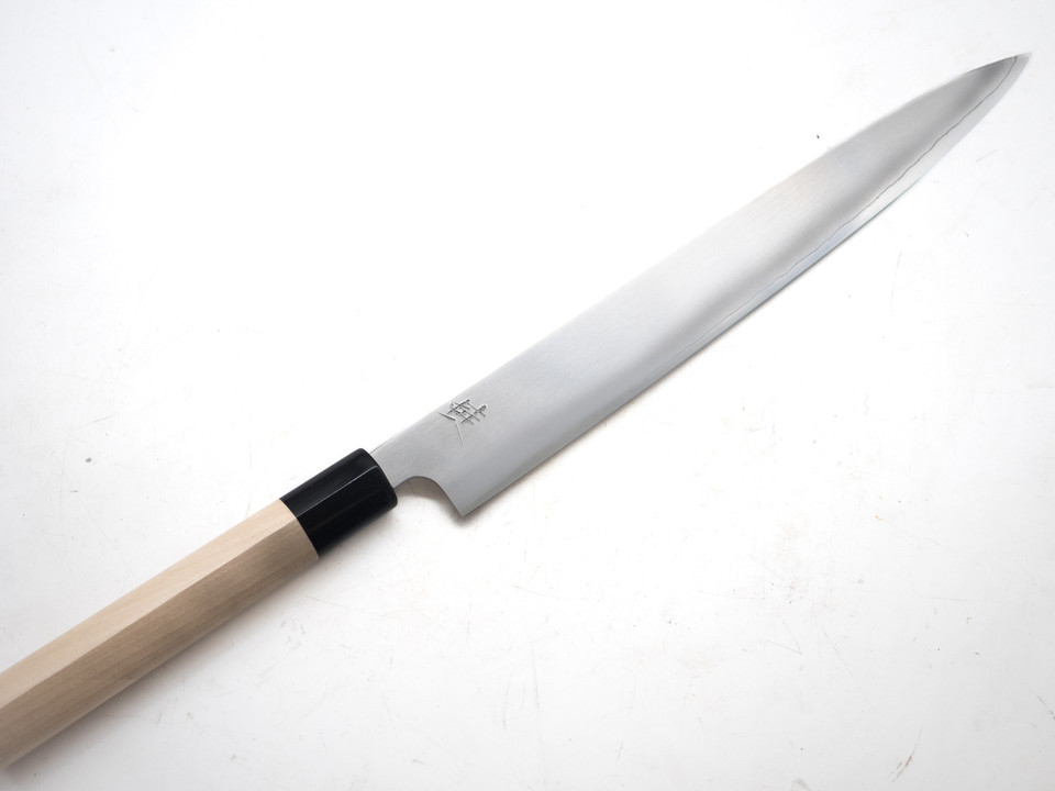 k i k i【軸無し10k】 Kaeru Kasumi Stainless Sujihiki 270mm