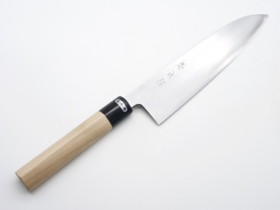 Toyama Noborikoi Stainless Clad Blue Gyuto 210mm Toyama Noborikoi Stainless Clad Blue Gyuto 210mm