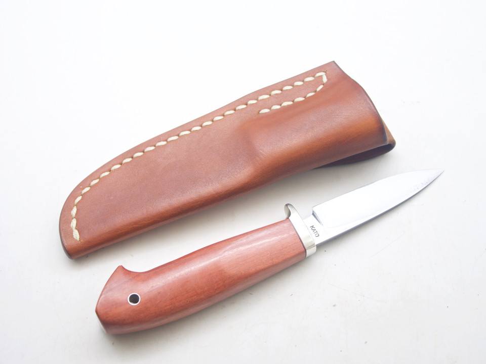 Kiyoshi Kato Damascus Hunting 80mm Pink Ivory