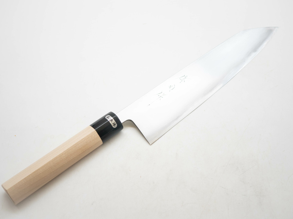 Toyama Noborikoi Kiritsuke Gyuto 240mm Wide Toyama Noborikoi Kiritsuke Gyuto 240mm Wide