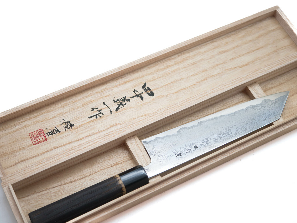 Tanaka Yoshikazu Kiritsuke Gyuto 220mm Blue 1 Special