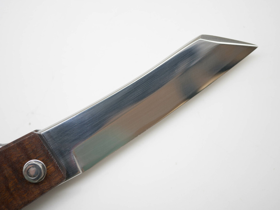 Munetoshi JNS Higonokami Kasumi 65mm Ringed Gidgee  