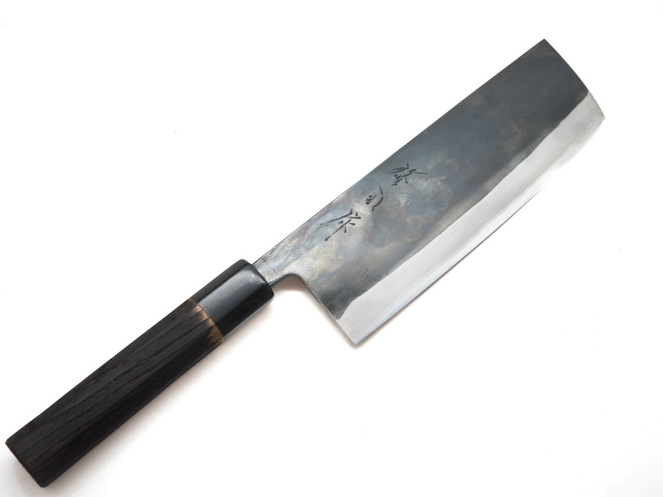 Toyama Noborikoi Kurouchi Nakiri 180mm