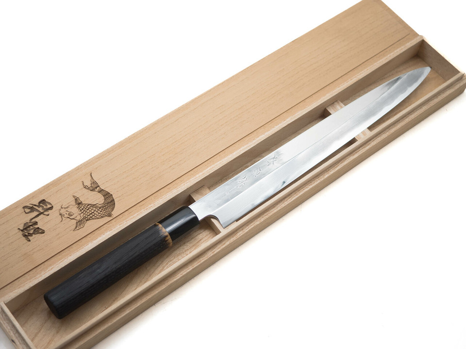 Toyama Noborikoi Dama Yanagiba 300mm Polished