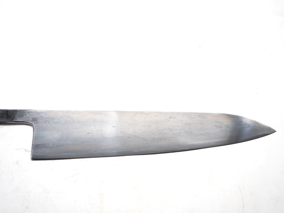 Munetoshi Kasumi Gyuto 240mm Bloomery Iron  7