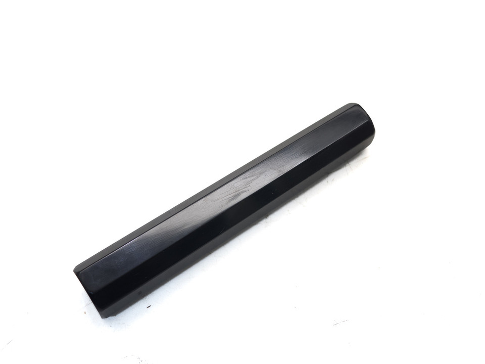 Solid Black horn handle 145 mm