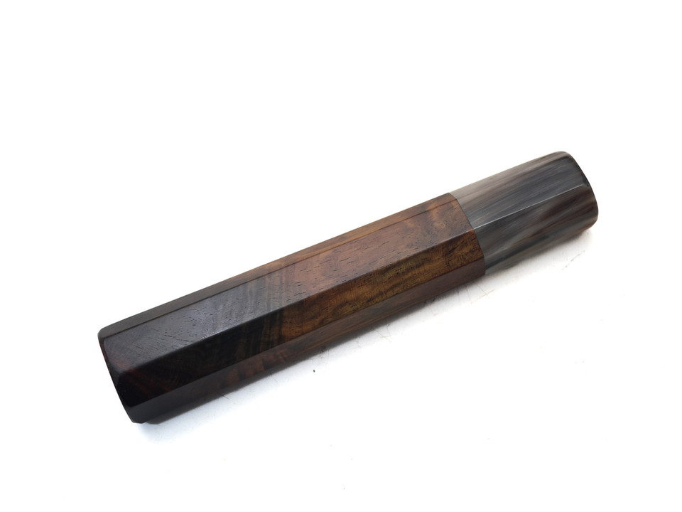 Rosewood with Marble horn handle 145 mm 3