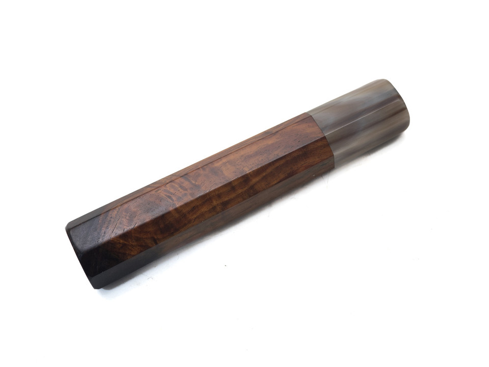 Rosewood with Marble horn handle  145 mm 3