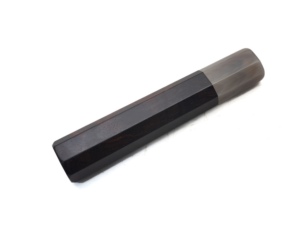 Rosewood with Blond horn handle 145 mm 5