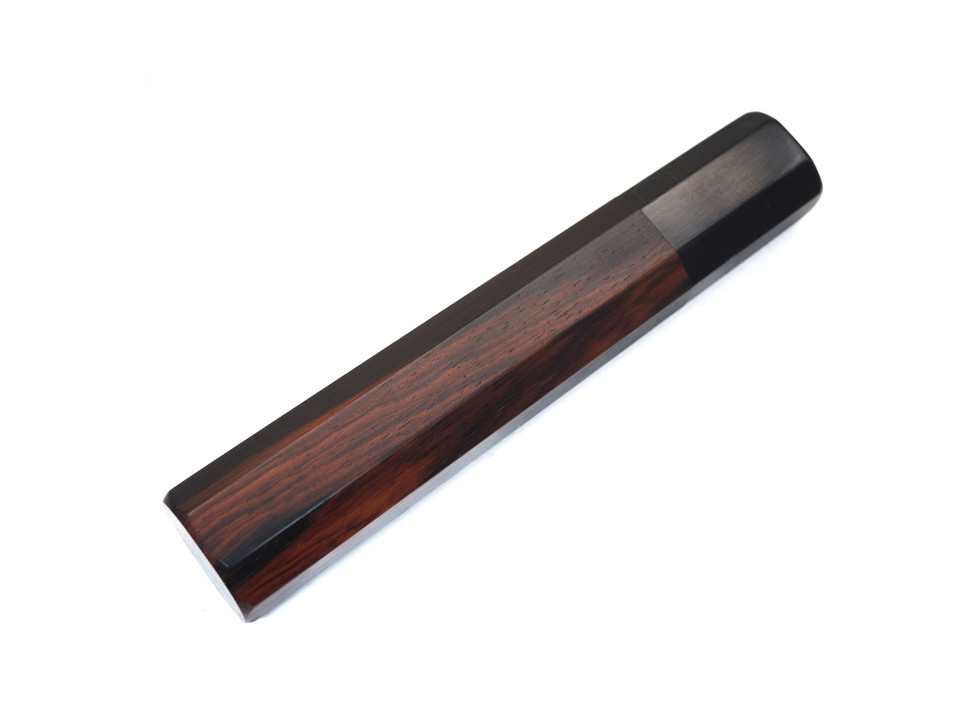 Rosewood with Black horn handle 145 mm 5