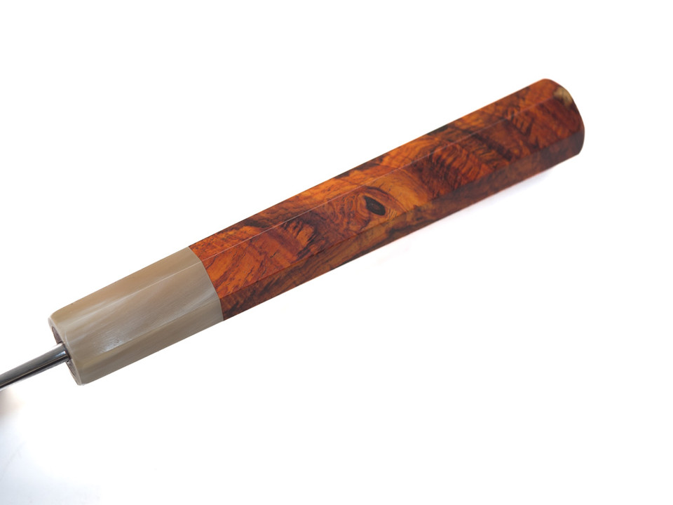 Munetoshi Kasumi Gyuto 240mm Bloomery Iron 11