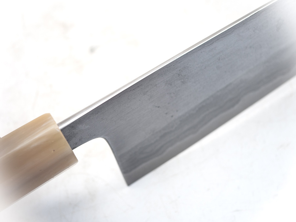 Munetoshi Kasumi Gyuto 240mm Bloomery Iron 11
