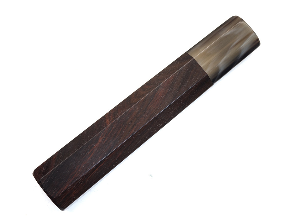 Rosewood with White horn handle 145 mm