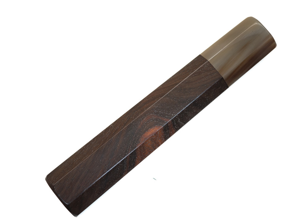 Rosewood with White horn handle 145 mm 7
