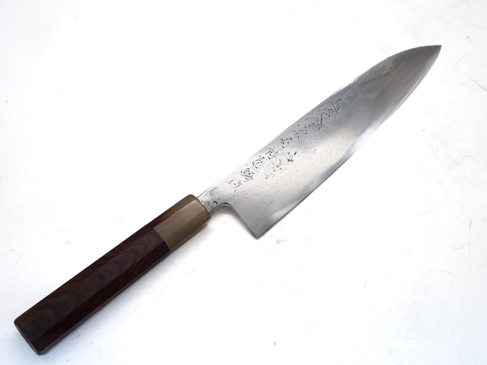 Munetoshi Gyuto 210mm Bloomery Iron 4