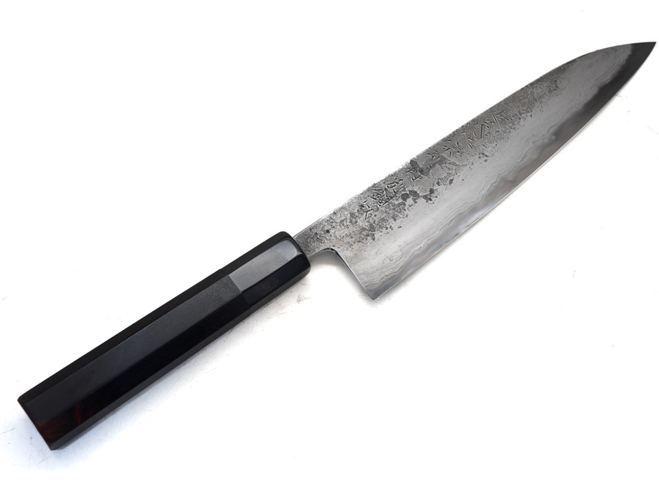 Munetoshi Gyuto 210mm Bloomery Iron 5 Munetoshi Gyuto 210mm Bloomery Iron 5
