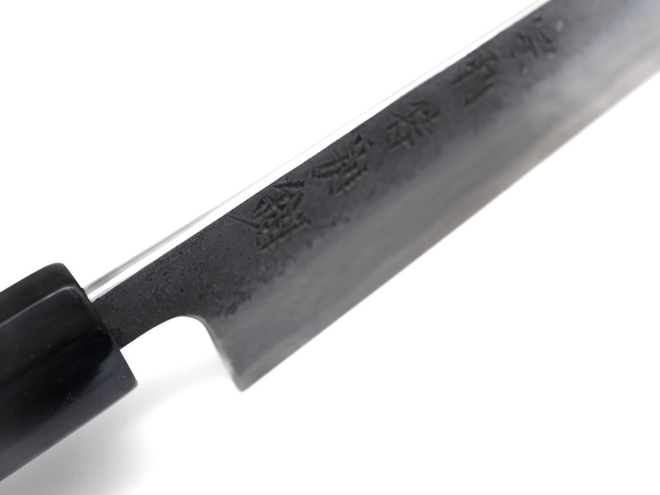 Munetoshi Nashiji Petty 180mm Bloomery Iron 3