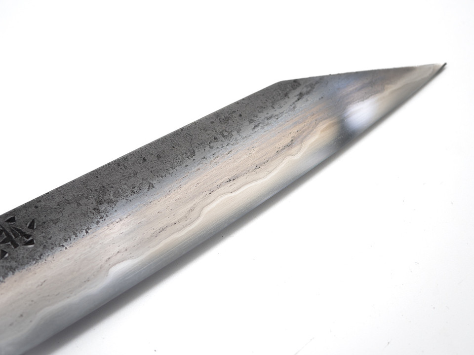 Munetoshi Nashiji Petty 180mm Bloomery Iron 3