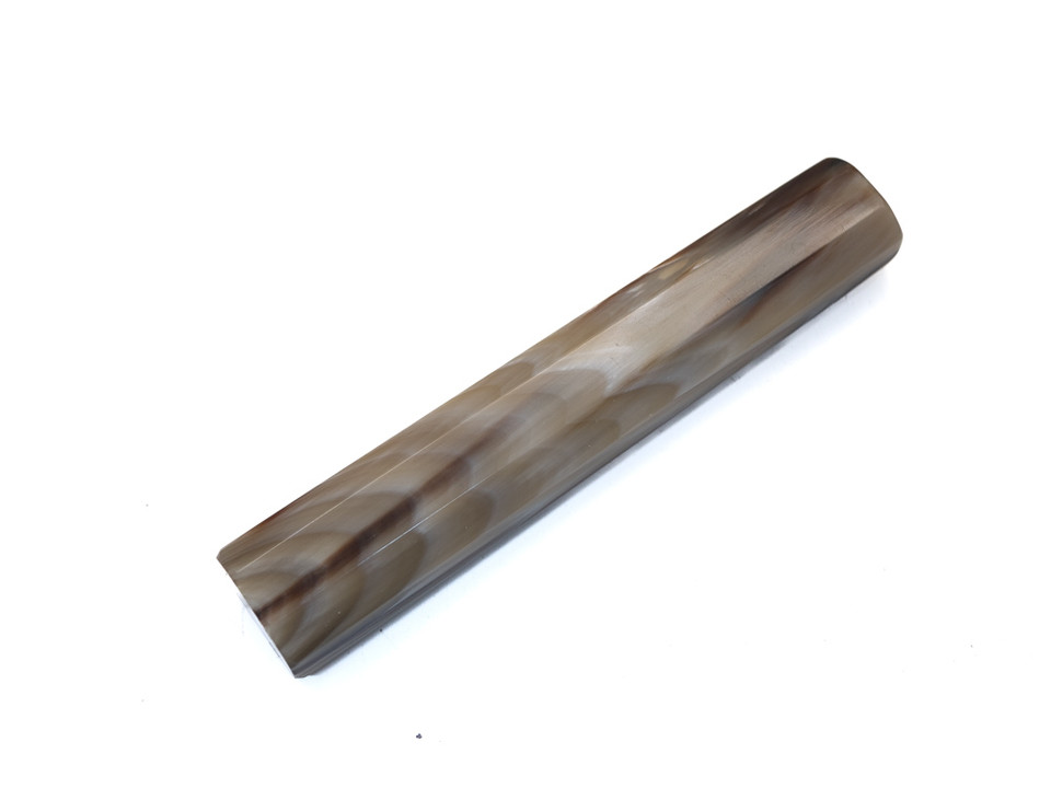 Solid White Horn Handle 140mm 1