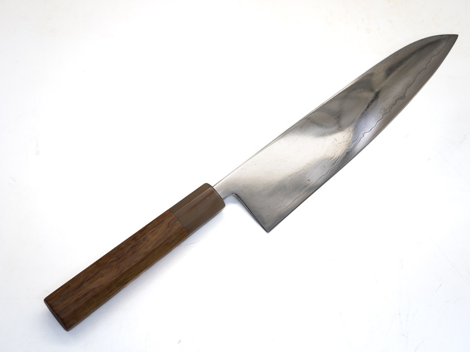 Munetoshi Kasumi Gyuto 240mm Bloomery Iron 3 Munetoshi Sanjo