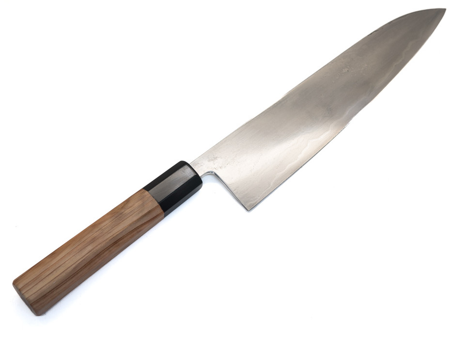 Munetoshi Kasumi Gyuto 240mm Bloomery Iron 4 Munetoshi Sanjo